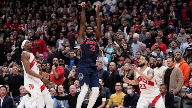 云游戏-恩比德致胜三分打破心魔，不为复仇只想赢下系列赛