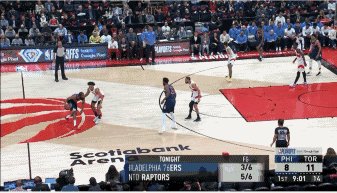 九游云游戏-76人拒绝延续系列赛悬念 第三节一波流打垮猛龙